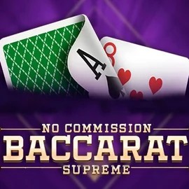 Baccarat Supreme logo by OneTouch Games at Paradise Play Casino