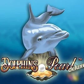 Dolphins Pearl Deluxe by Novomatic, showcased at paradiseplayscasino.com – game logo