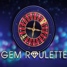 Gem Roulette slot icon by iSoftBet, available at Paradise Play Casino