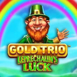 Gold Trio Leprechaun's Luck game by Playtech – logo hosted on Paradise Play Casino