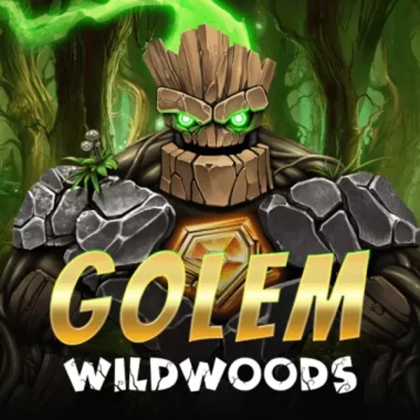 Slots logo of Golem Wildwoods from BF Games at Paradise Play Casino