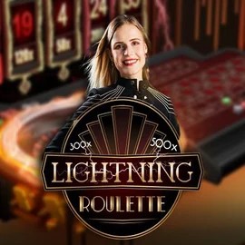 Lightning Roulette by Evolution, showcased at paradiseplayscasino.com – game logo