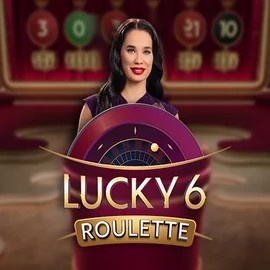 Lucky 6 Roulette logo by Pragmatic Play at Paradise Play Casino