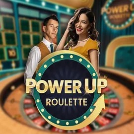 PowerUP Roulette game by Pragmatic Play – logo hosted on Paradise Play Casino