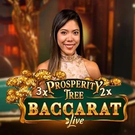 Live Casino logo of Prosperity Tree Baccarat from Evolution at Paradise Play Casino