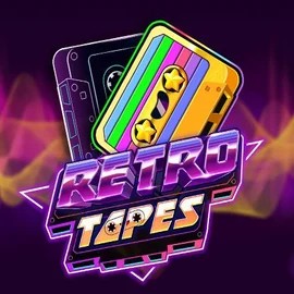 Retro Tapes slot visual from Push Gaming available on paradiseplayscasino.com