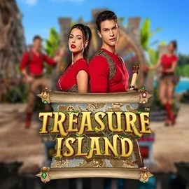 Treasure Island logo by Pragmatic Play at Paradise Play Casino
